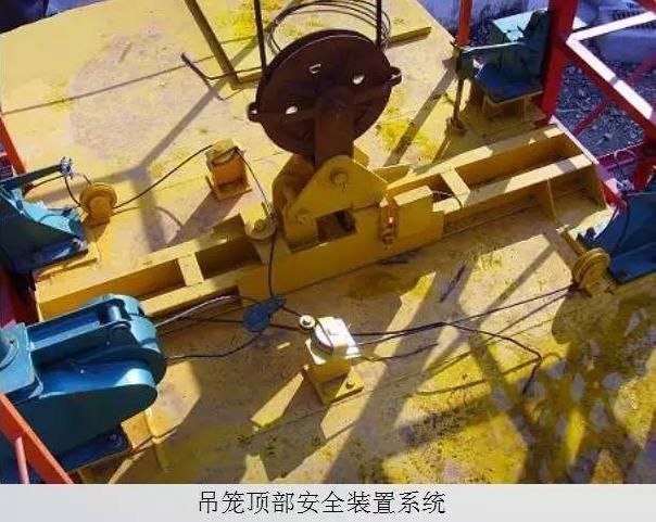 拆開物料提升機明細講解安全知識